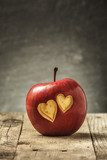 Cuore di natura rustica