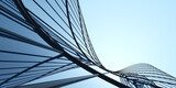 Design astratto con linee curve e geometrie