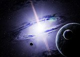 Esplosione Cosmica di Luce e Spazio