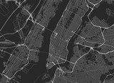 Mappa urbana stilizzata in bianco e nero
