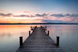 Tramonto sul pontile incantato