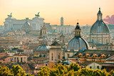 Tramonto sulle cupole romane