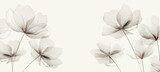Trasparenze floreali in movimento