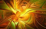 Vortice di luce calda