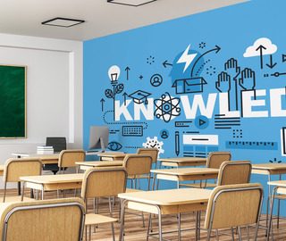 energia educativa in stile moderno carte da parati ufficio carte da parati demural