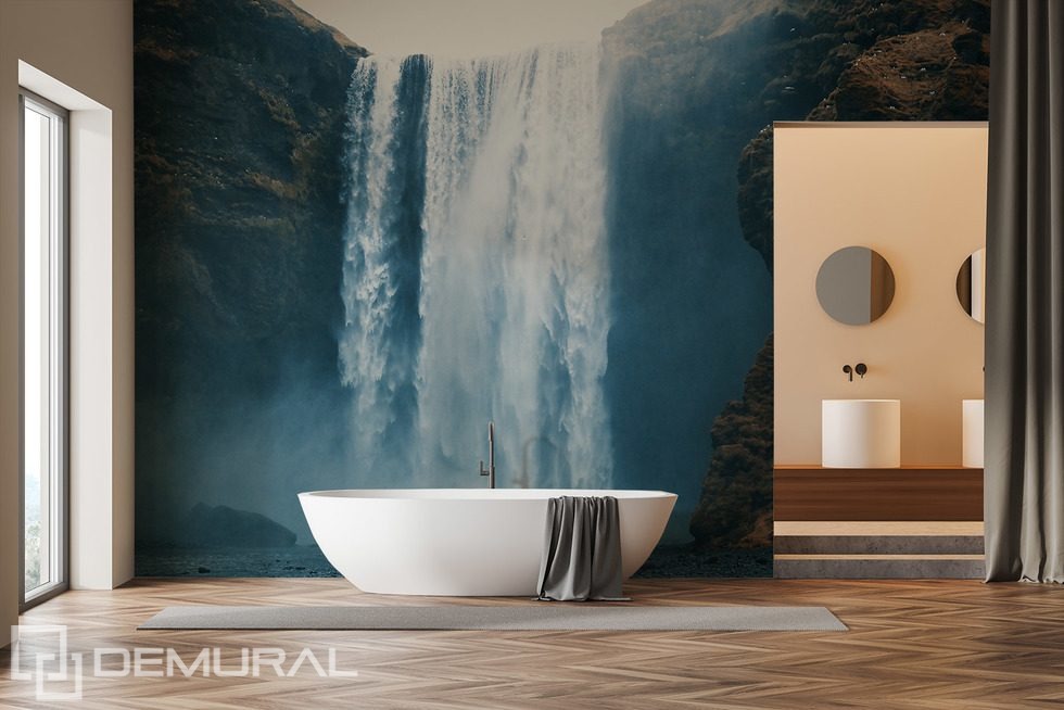 Serenità nella forza della natura Carte da parati bagno Carte da parati Demural
