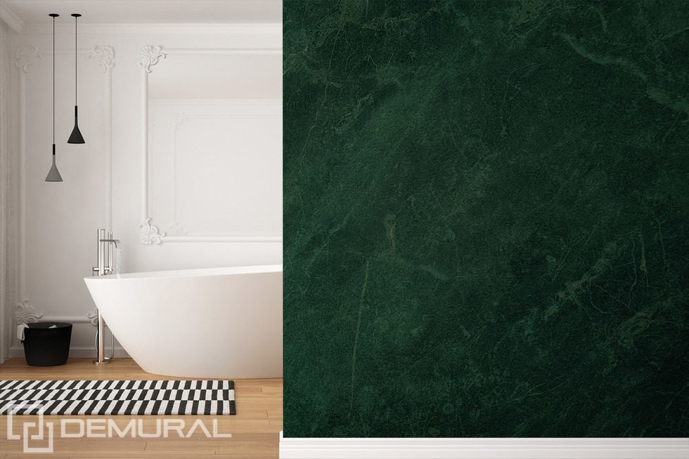 Verde intenso della pietra naturale Carte da parati astratti Carte da parati Demural