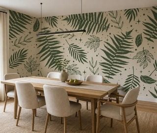sottile verde delle foglie come decorazione murale carte da parati strutture carte da parati demural