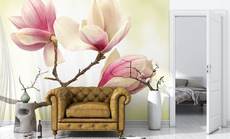 magnolia il livello piu alto della delicatezza carte da parati fiori carte da parati demural