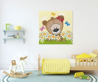 le passegiate primaverili degli orsi piccoli quadri per la camera del bambino quadri demural
