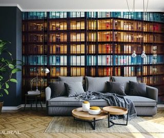 ideale futuristico carta da parati fotomurali architettura fotomurali demural