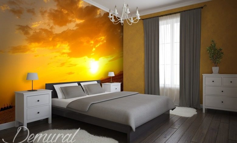 il re sole carte da parati tramonto carte da parati demural